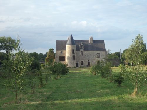 Manoir de La Haule, view from the garden